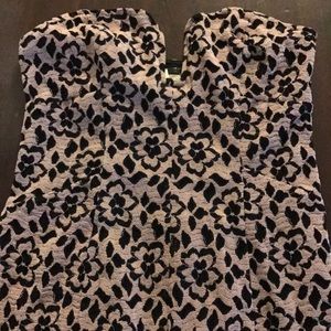 Silence + Noise Strapless Dress Size 8 EUC